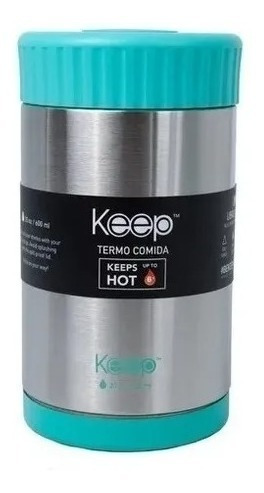 Termo De Comida Keep 600ml Acero Inoxidable Frio Caliente