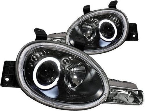 Faros Neon Con Ojo De Angel 1995 1996 1997 1998 Par