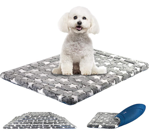 Kroser Fancy Dog Crate Pad Dog Bed Mat Reversible (fresco Y 