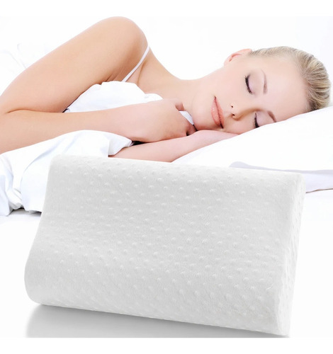 Almohada Ortopédica Cervical Viscoelástica Con Memoria