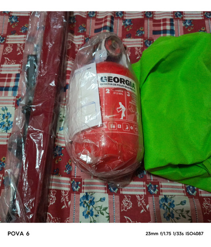 Kit Extintor De Auto + Chaleco + Baliza