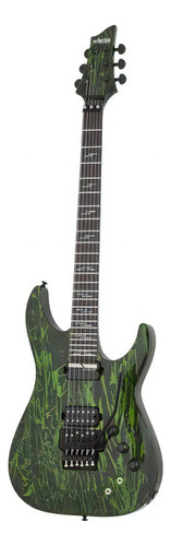 Schecter C-1 Fr-s Silver M Guitarra Eléctrica Toxic Venom Orientación de la mano Diestro
