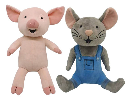 2pcs If You Give A Mouse A Cookie Muñeca Peluche Juguete