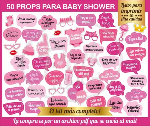 espejo de puerta exhaustivo exposición Carteles Baby Shower | MercadoLibre 📦