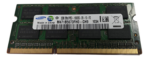 Memória Para Notebook Ddr 3 - Pc3 10600s - 2 Gb (Usado)