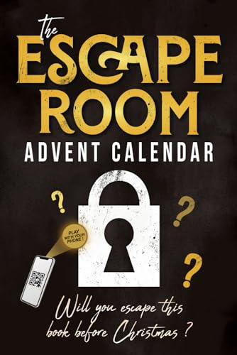 Book : The Escape Room Advent Calendar Puzzle Book For...