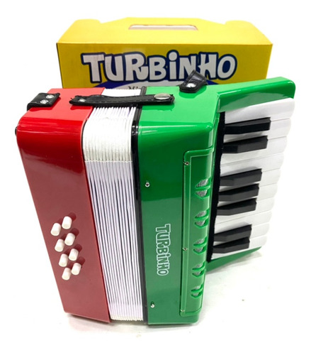 Acordeon Infantil Turbinho Sanfona Gaita Novo Original