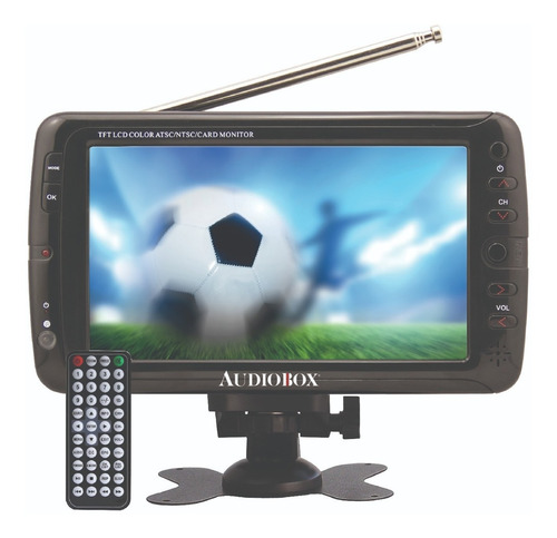 Tv Portátil 7 Pulgadas Audiobox Tv-007 Lcd Hd 100v/240v