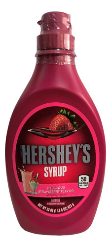 Syrup De Fresa Hershey's. 623 Gracias. Original Importado 