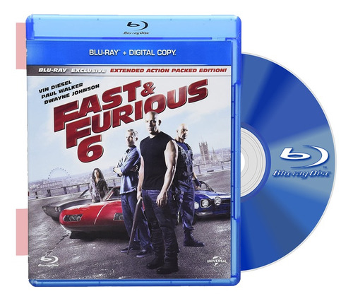 Blu Ray Rapidos Y Furiosos 6