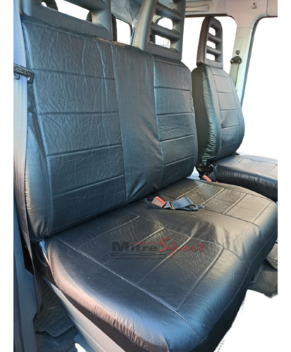 Fundas Ivecco Daily- Fiat Ducato. Símil Cuero. Mitre Sport