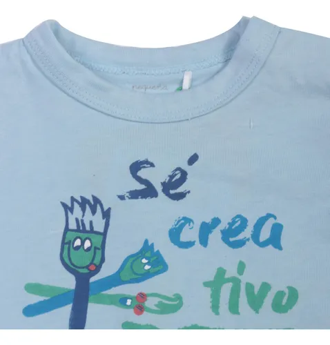 Polera Bebe Niño Celeste Pillin (pvw625cel)