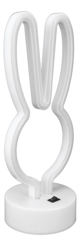 Letrero Led De Neón Neon Rabbit S Cable Usb, Letrero De Neón