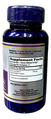 Ganoderma 50 Cápsulas