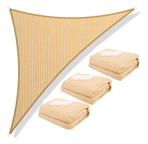 Toldo Vela Triangular 3x3 Sombreador - Resistente Y Duradero