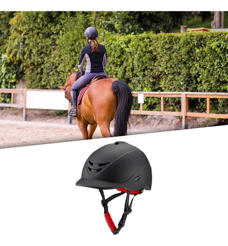 Hombres Mujeres Casco Ecuestre Deportes Al Aire Libre L