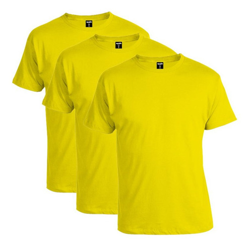 Camiseta De Algodón Color Adulto Speedway Pack X3 Disershop