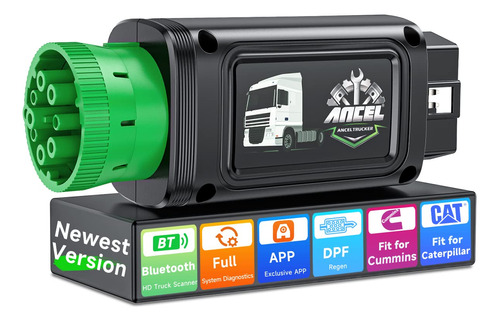 Escaner Camion Resistente Bluetooth Hd100 D-p-f Regen Reset