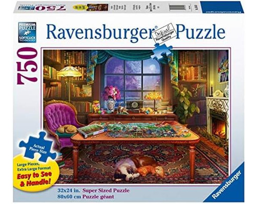 Serie Cozy De Ravensburger: Puzzlers Place Grand Puzzles