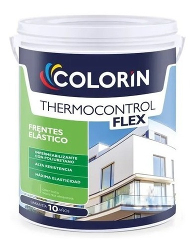 Thermocontrol Flex Frentes Colorin Colores X 4 Lt Mapache