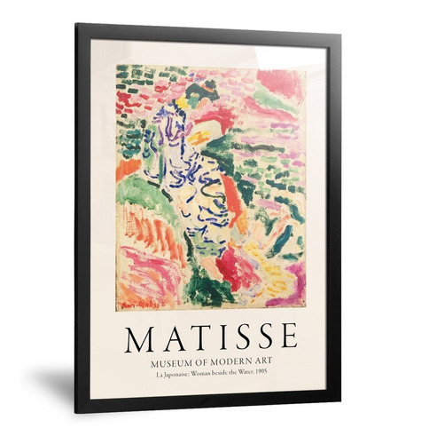 Cuadros Matisse Japonesa La Japonaise Arte Abstracto 20x30cm