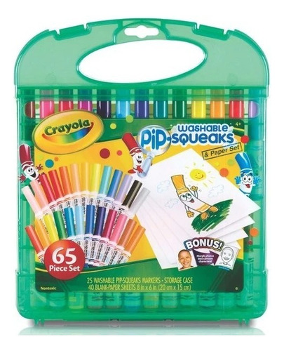 Crayola Marcadores Lavables Pip Squeaks X25 Unidades