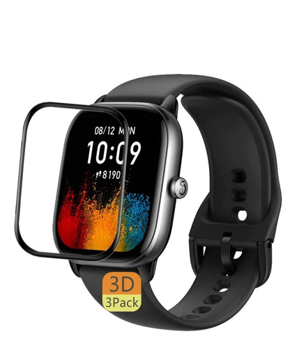 3 Micas Para Amazfit Gts 4 Mini Mica Protector