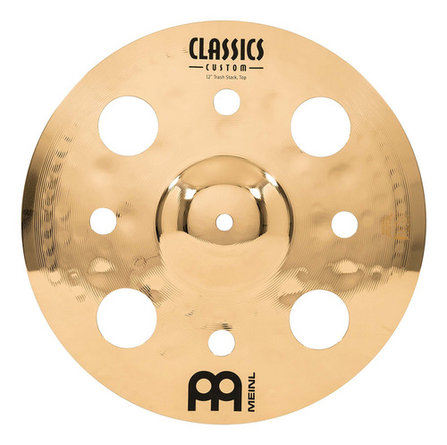 Par De Platillos Trash Stack De 12 Meinl Con Agujeros -