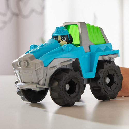 Paw Patrol Vehiculo Basico Rex Azul Con Negro