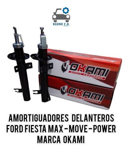 Amortiguadores Delanteros Ford / Fiesta / Power / Move