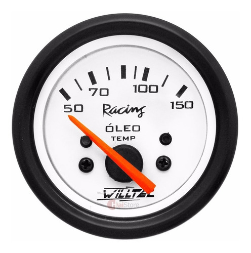 Imagem 2 de 13 de Manômetro Willtec 52mm Instrumento Painel Relógio Automotivo