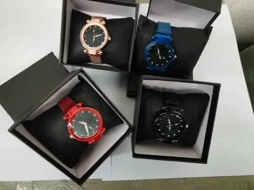 Relojes casuales baratos para mujer, reloj de cielo estrellado