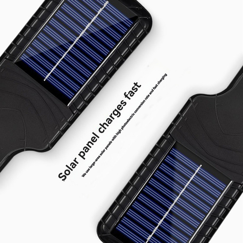 Lámpara De Pared Solar Led Para Patio Al Aire Libre Con 3 Mo