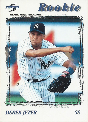 Barajita Derek Jeter Rookie Card Score 1996 #240 Yankees