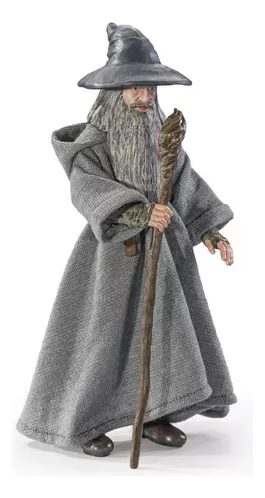 Figura de acción Gandalf the grey de The Noble Collection The lord of the rings