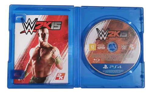 Wwe 2k15 Original Ps4 Mídia Física (Usado)