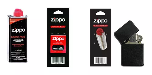 Zippo - Mechero (2 unidades, 125 ml), funciona con gasolina