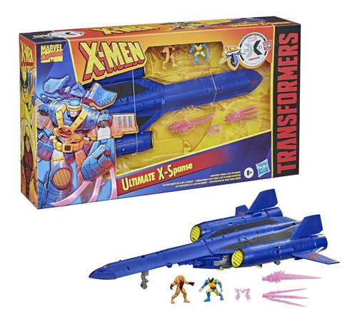 Transformers Marvel X-men Ultimate X-spanse X-jet Original