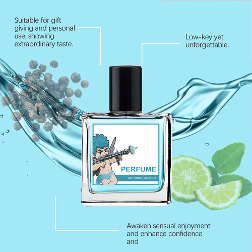 Perfume Spray Cologne Lasting Elegant Alluring Cologne 50ml