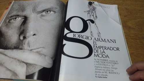 Revista Elle 229 Mayo Año  2013  El Emperador Sergio Armani