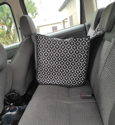 Imagem 2 de 6 de Capa Pet Carro - Banco Inteiro Ou Metade - Várias Estampas