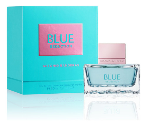 Set Perfume Blue Seduction Woman Edt50ml+loción Corporal75ml Volumen De La Unidad 50 Ml