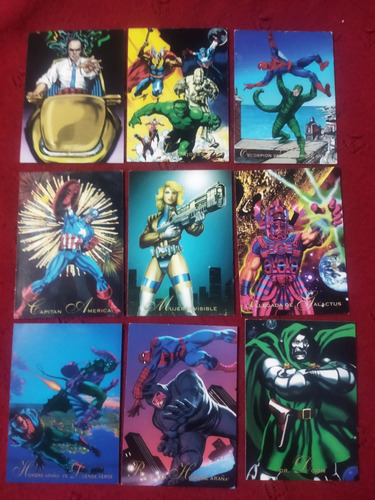 Pepsi Cards Marvel Originales.