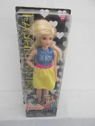 Barbie Fashionistas Doll 22 Chambray Chic - Curvy