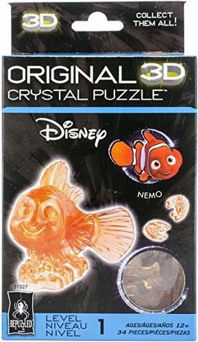 Bepuzzled Original 3d Crystal Rompecabezas - Buscando A Nemo