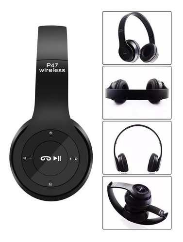 Auriculares Bluetooth P47 Inalámbricos Microsd Manos Libre.