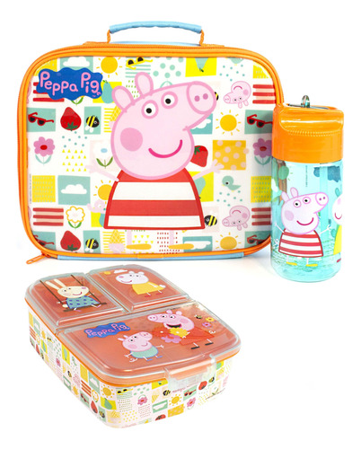 Peppa De Cerdo Caja De Almuerzo Para Niños Viv S7y4q