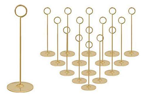 Urban Deco 16 Tarjeteros De Mesa De 8 Pulgadas, Soportes De 