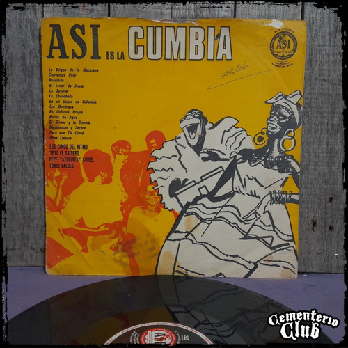 Asi - Asi Es La Cumbia - Ed Arg  Vinilo Lp