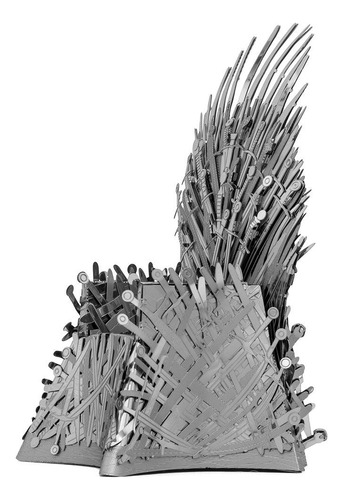 Maqueta Metálica Metal Earth Argentina Trono De Hierro Got